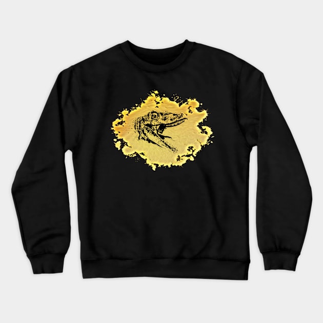 Allosaurus Crewneck Sweatshirt by Nimmersatt